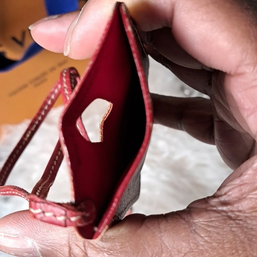 Goyard Goyardine Lanyard Card Holder